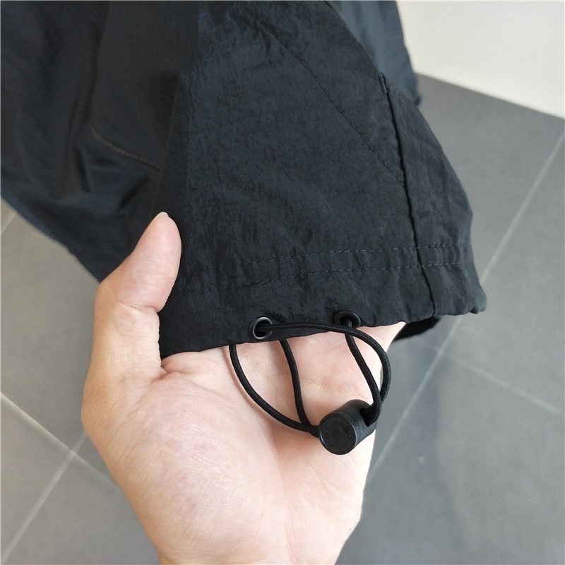 Nike Áo Khoác Thể Thao Có Mũ Trùm Đầu Chất Liệu nylon Dệt cn3824 100% Cho Nam