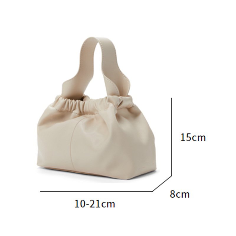 New cnk23 new cnk23 new 10151320 Thời Trang Túi Xách Đeo Vai Hình Đám Mây Mềm Mại Phối Dây Xích Dành Cho Nữ