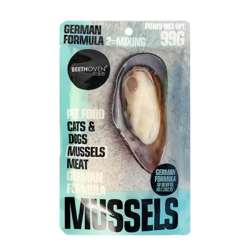 Pate Beethoven từ Hải Sản Biển Sâu Lớn 99g - Pate dạng súp thịt cho Chó Mèo Cao Cấp - Minnie Petshop