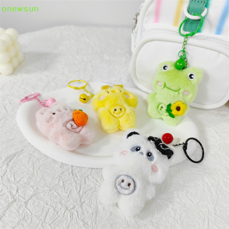 Móc Khóa Đồ chơi nhồi bông Hình Động Vật Dễ Thương Mới