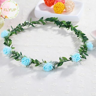 Flyup vòng hoa hồng cài tóc cho cô dâu vn
