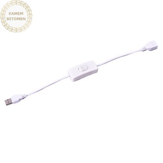 Dây cáp usb mở rộng 28cm kèm công tắc on / off cho đèn usb