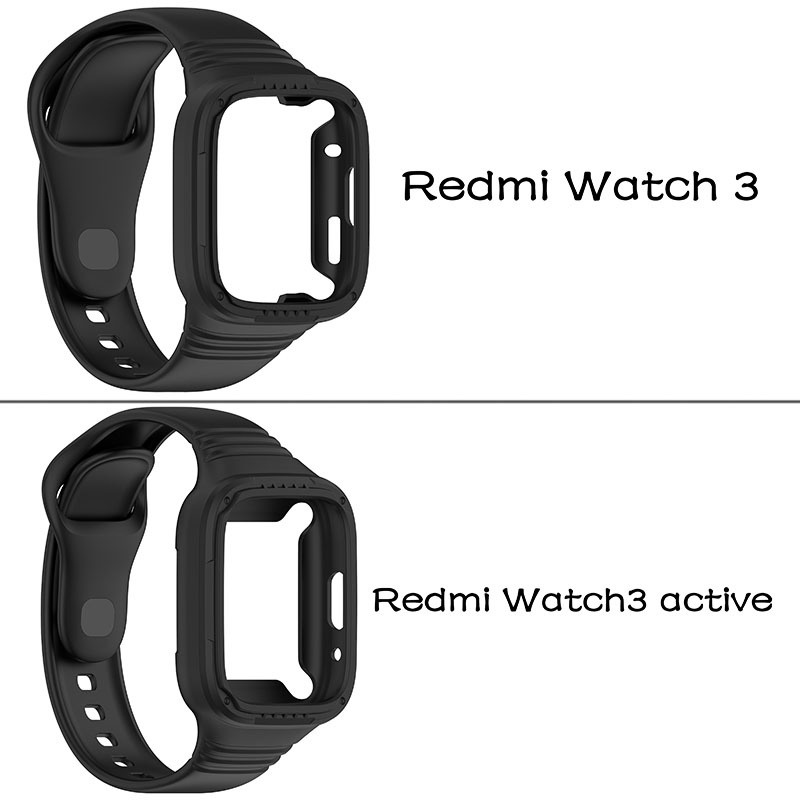 Xiaomi redmi watch 3 active Dây Đeo silicone Cho Đồng Hồ Thông Minh xiaomi redmi watch3 ốp dây đeo