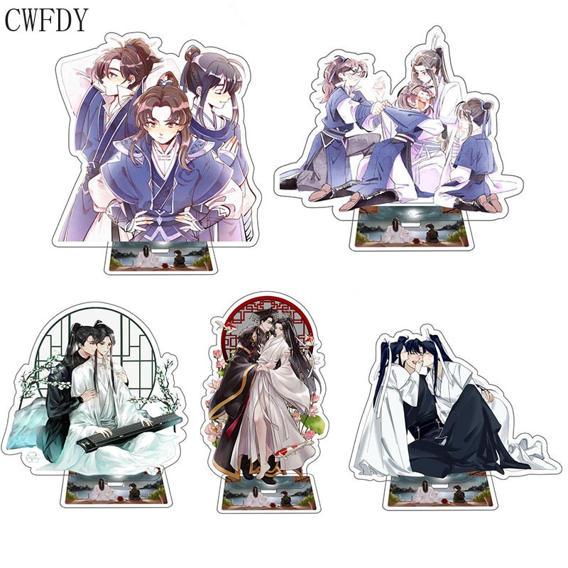 Mô hình Standee HUSKY VÀ SƯ TÔN MÈO TRẮNG CỦA HẮN BL đam mỹ Mặc Nhiên Sở Vãn Ninh Acrylic manhua trang trí trưng bày