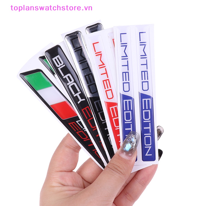 Miếng Dán 3d Trang Trí Xe Hơi In Chữ limited edition vn