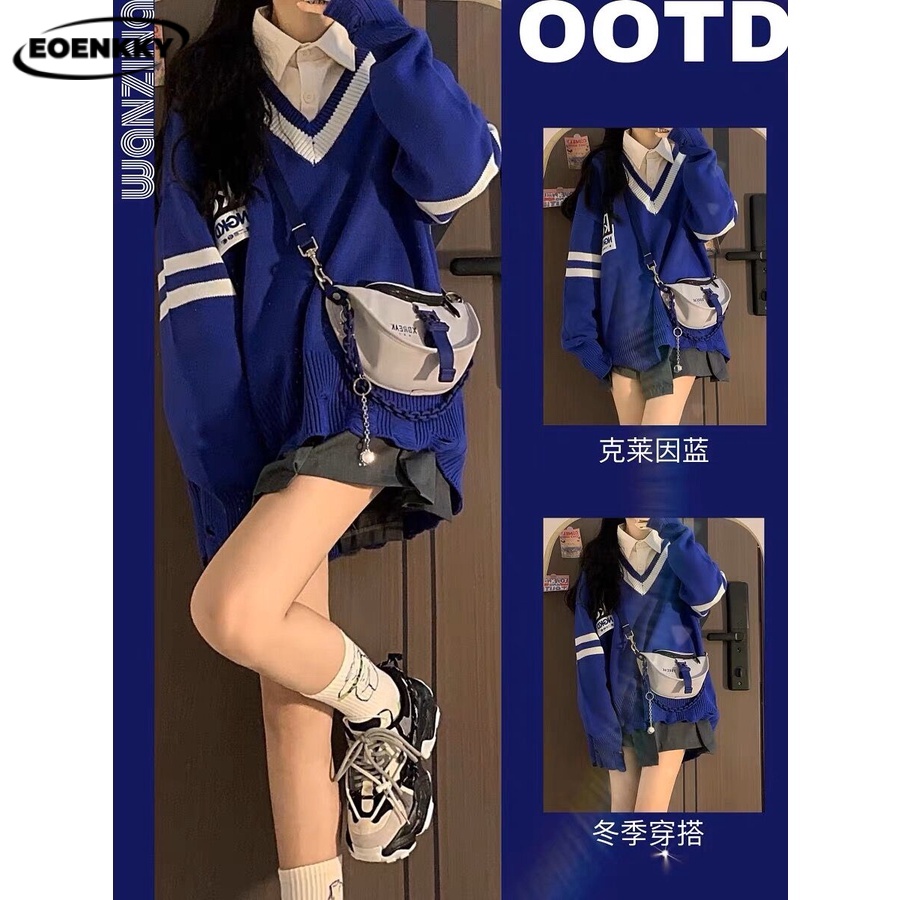 EOENKKY Áo Len áo khoác cardigan Thời trang hàn quốc High quality Thời trang Thoải mái Beautiful WMY23906U1 37Z230915