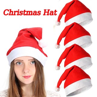 Mũ ông già noel đỏ dành cho người lớn / trẻ em