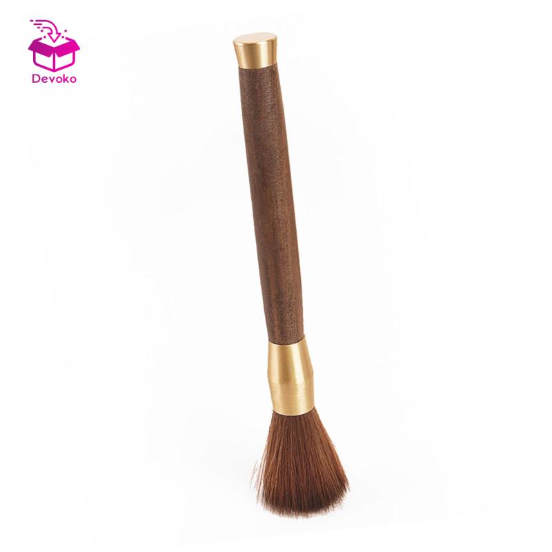 Cọ Vệ Sinh Máy Pha Cà Phê espresso 17cm Tay Cầm Bằng Gỗ