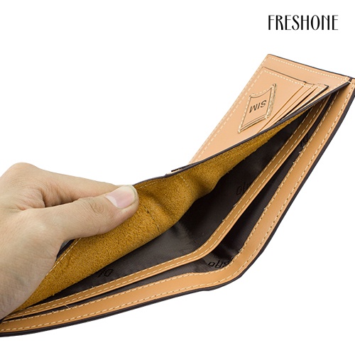 Ví Da Cầm Tay Dạng Gập Thời Trang Cho Nam