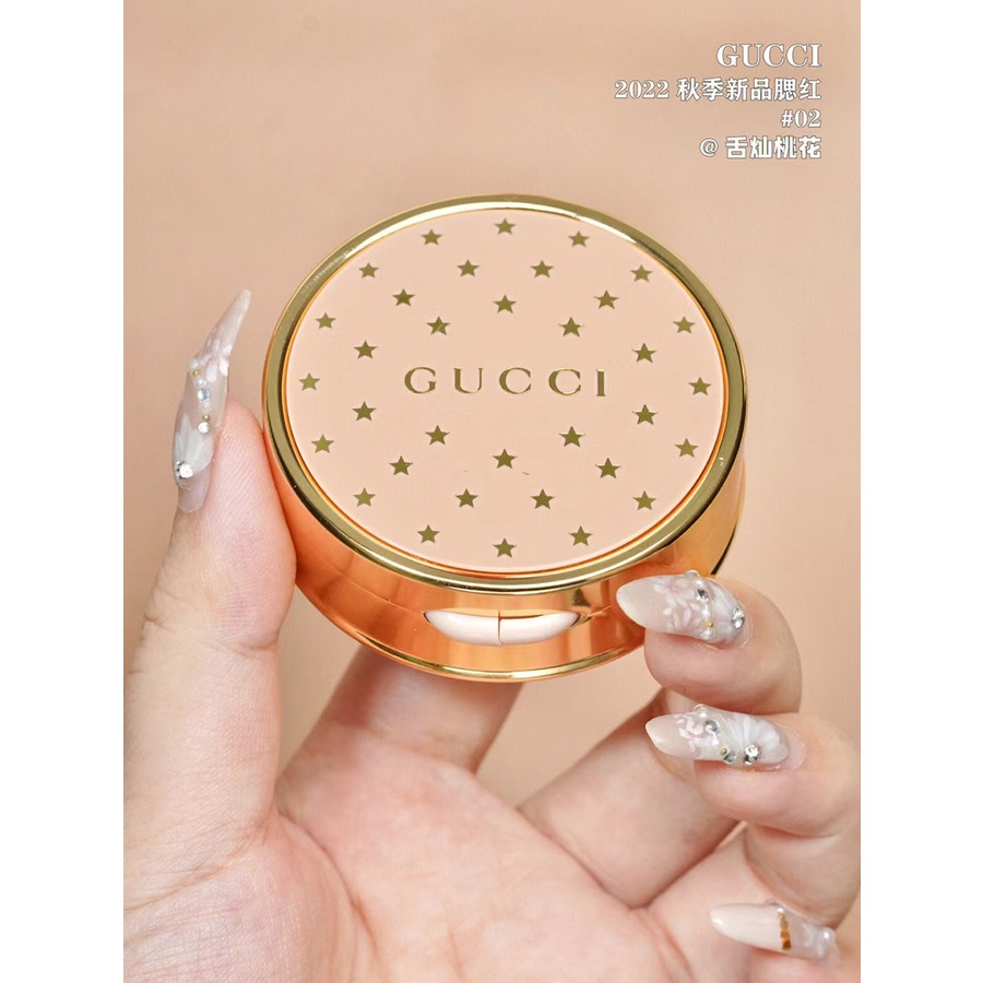 Gucci Phấn Má Hồng Đơn Sắc Hình Ngôi Sao Mờ Và Hồng 5.5g 01 02 03 04