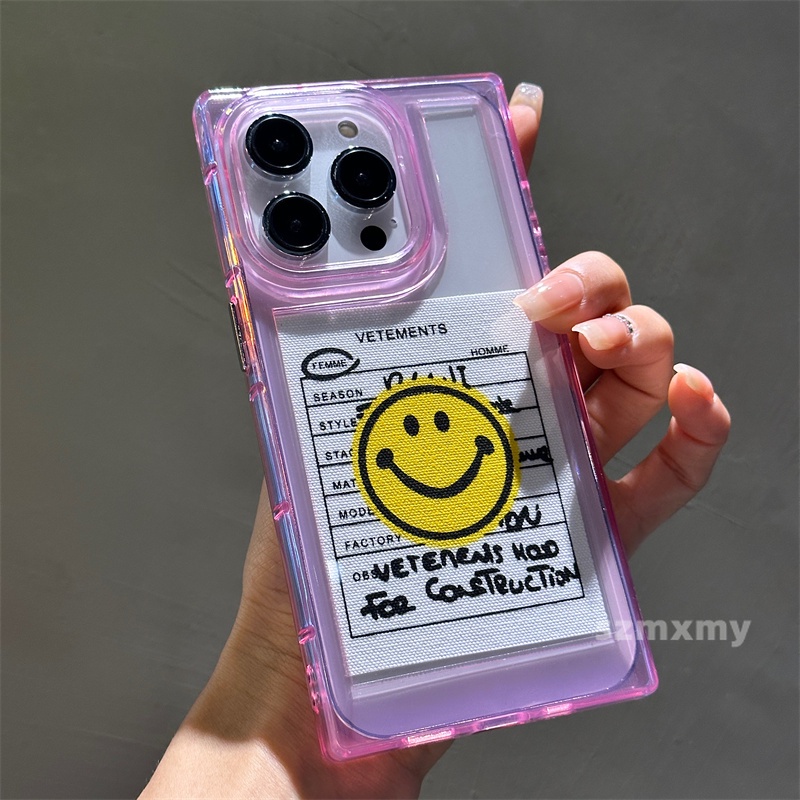 Ốp Điện Thoại tpu Mềm Trong Suốt Màu Kẹo Cho iphone 15 14 13 12 11 pro max