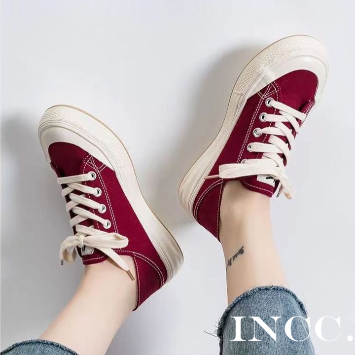 INCC  thể thao nữ giày giày thể thao nữ 2023 NEW giày sneaker nữ đáy dày Xu hướng thời trang Thông khí FYD2390RJZ 37Z230911