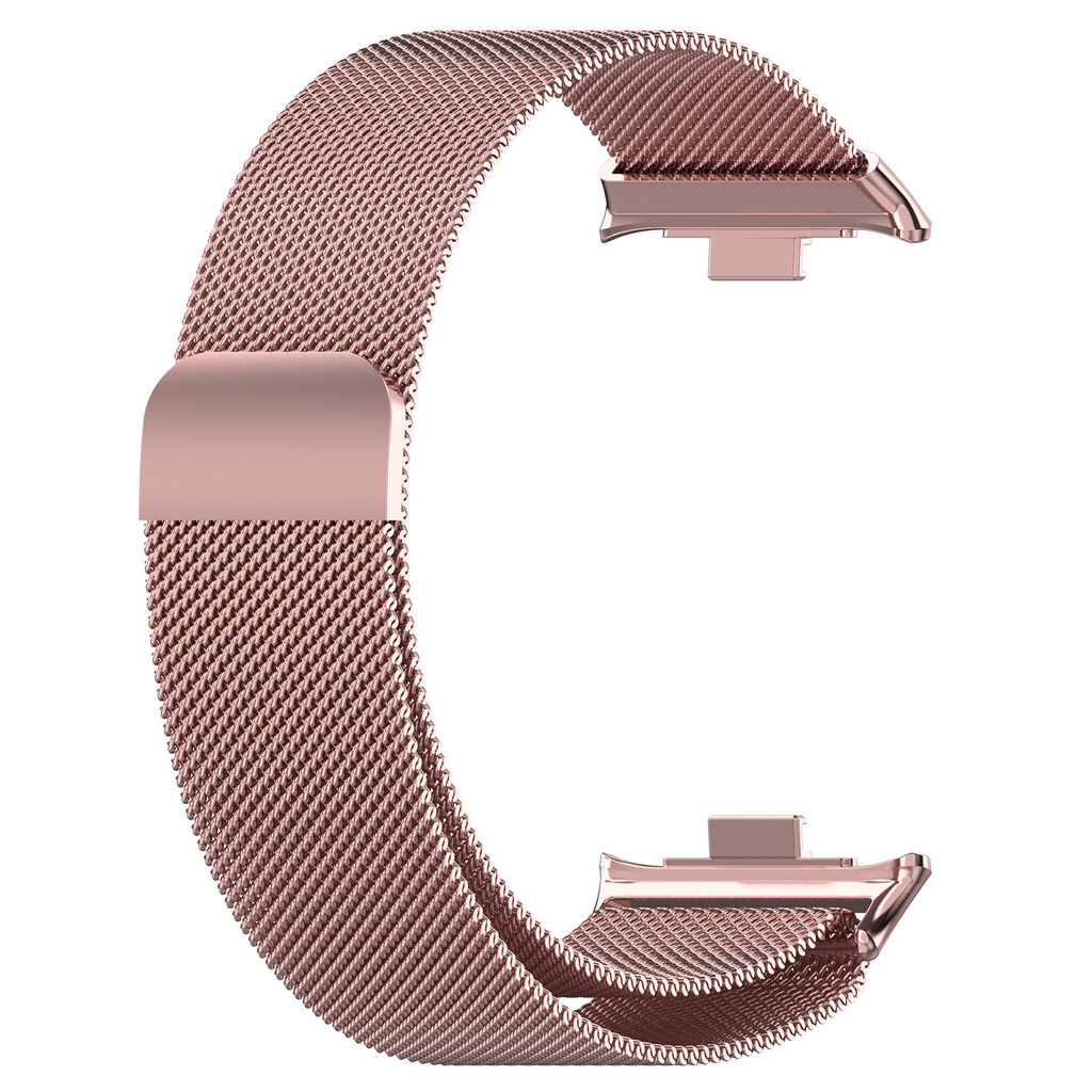 Dây Đeo Inox milanese Cho Đồng Hồ Thông Minh xiaomi mi band 8 pro