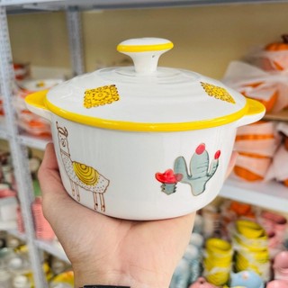 Âu nắp sứ 600ml và 1000ml