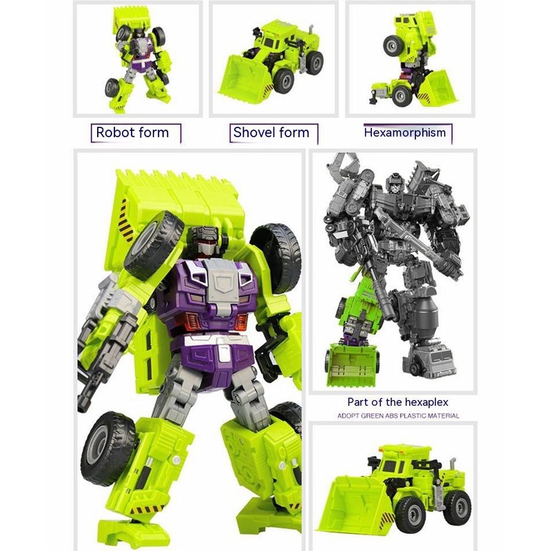 Mô Hình Đồ Chơi Xe Biến Hình Rô Bốt 6 Trong 1