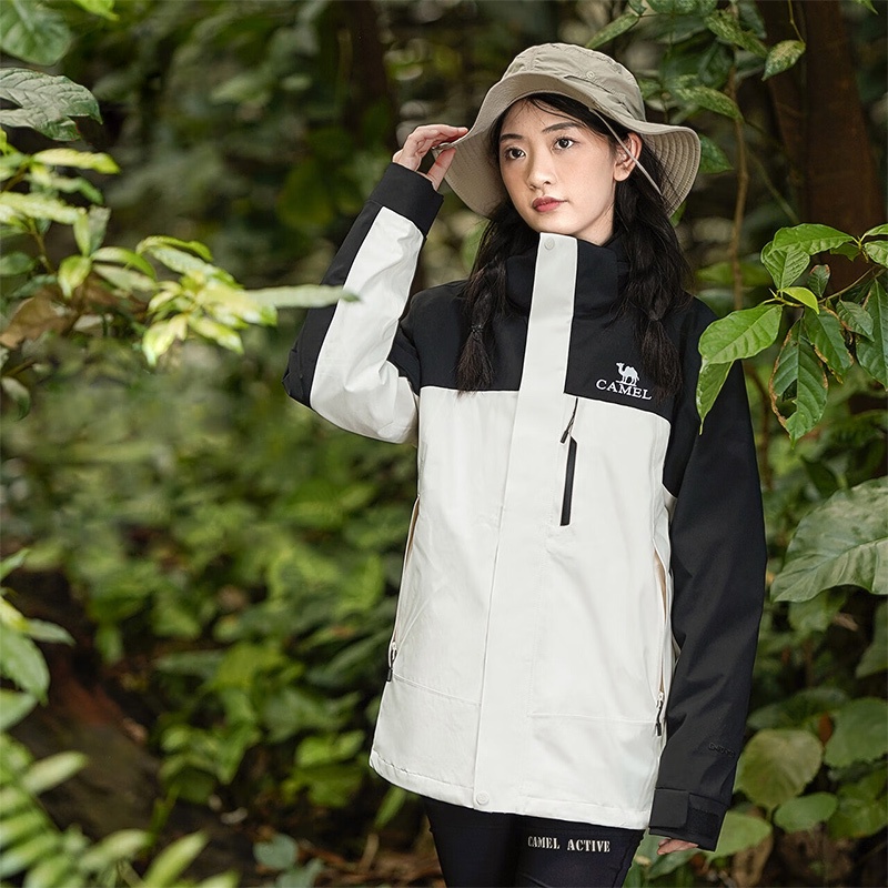 Áo Khoác Leo Núi Ba Trong Một Hai Mảnh Có Thể Tháo Rời Phong Cách Mỹ Cho Nam Và Nữ