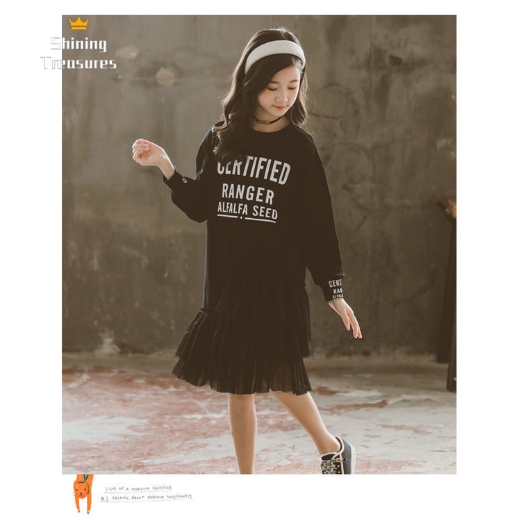 ShiningTreasures Váy Bé Gái váy váy trẻ em công chúa bé gái thời trang dễ thương đẹp 2023 NEW KLQ23915YA 37Z230915