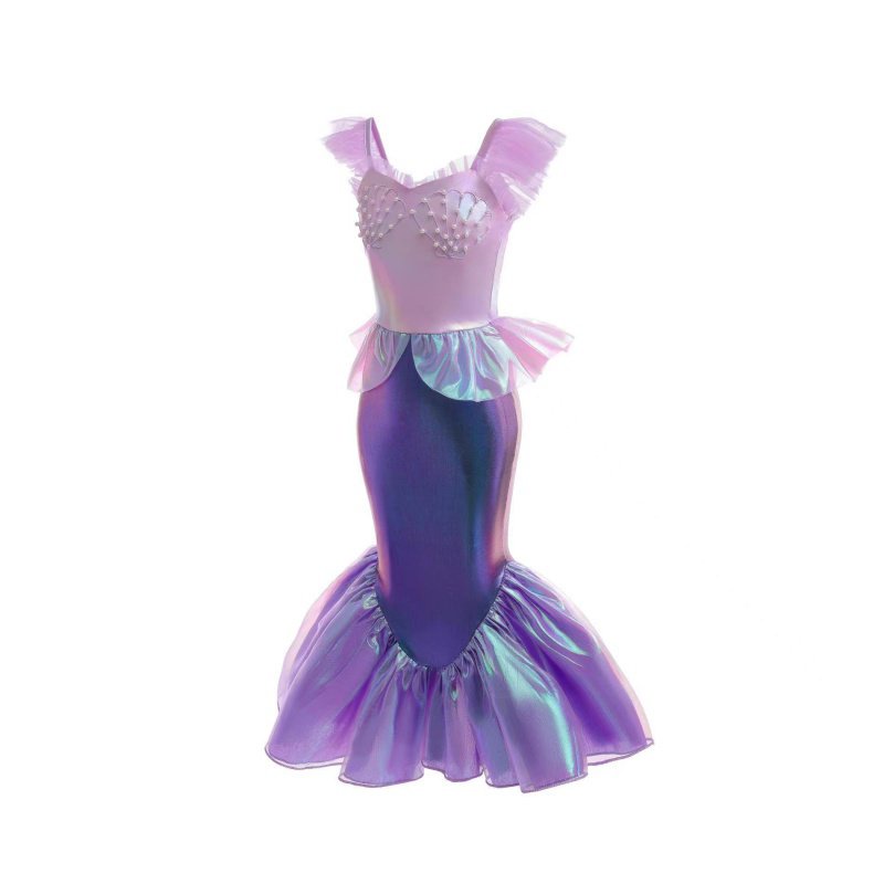 Đầm Công Chúa Nàng Tiên Cá Hóa Trang Halloween Cho Bé Gái