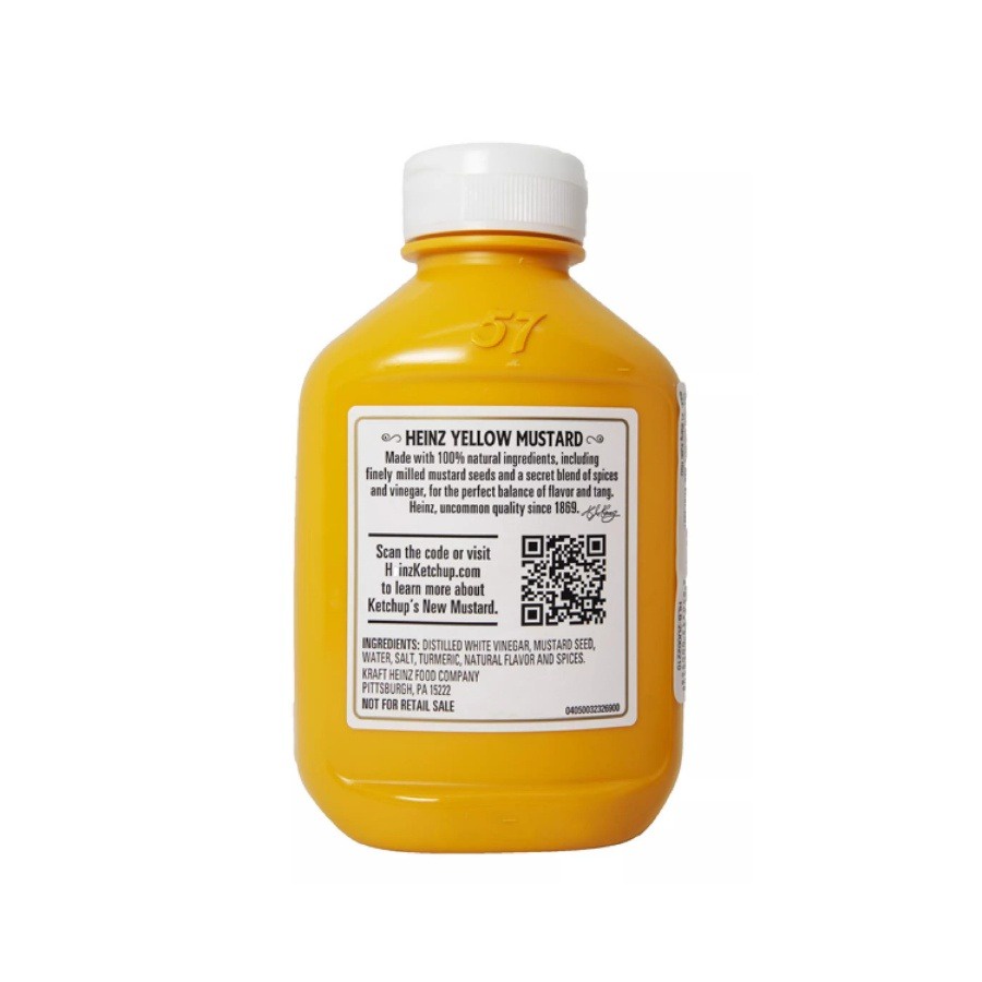 Mù Tạc Màu Vàng HEINZ 255g