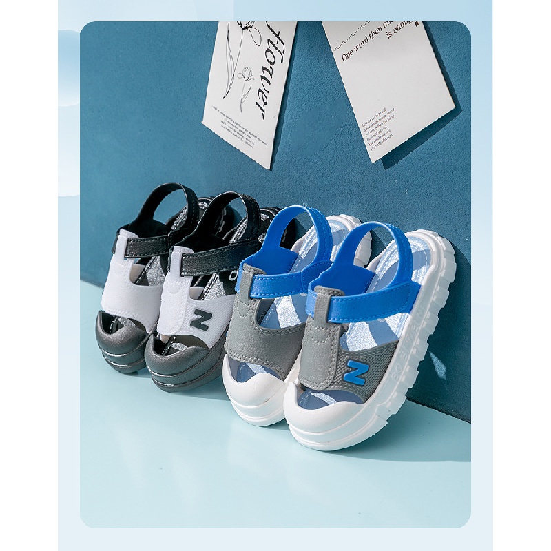 Mới Dép sandal Đế Mềm Chống Trượt In Hình Hoạt Hình Thời Trang Mùa Hè Dành Cho Trẻ Em