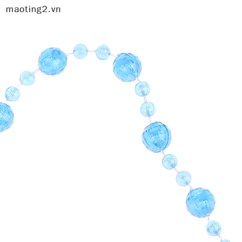 Set 1 Vòng cổ Hạt acrylic Có Đèn led Phát Sáng Dành Cho Bé