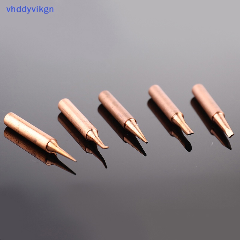 Set 5 Đầu Mũi Hàn Bằng Đồng Nguyên Chất vhdd
