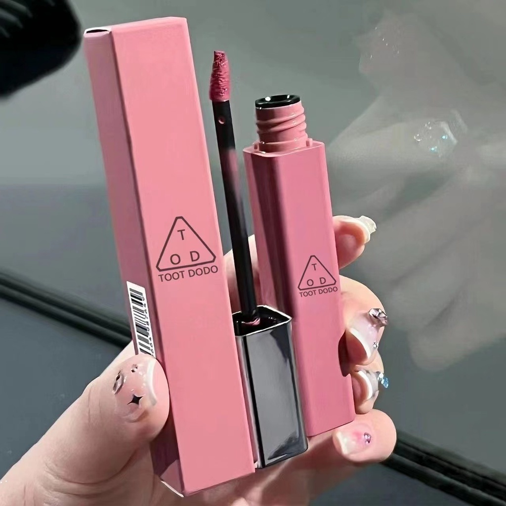 Toot dodo Son Kem Lì Chống Nước Lâu Phai Mượt Như Nhung Thiết Kế Ống Vuông Thời Trang