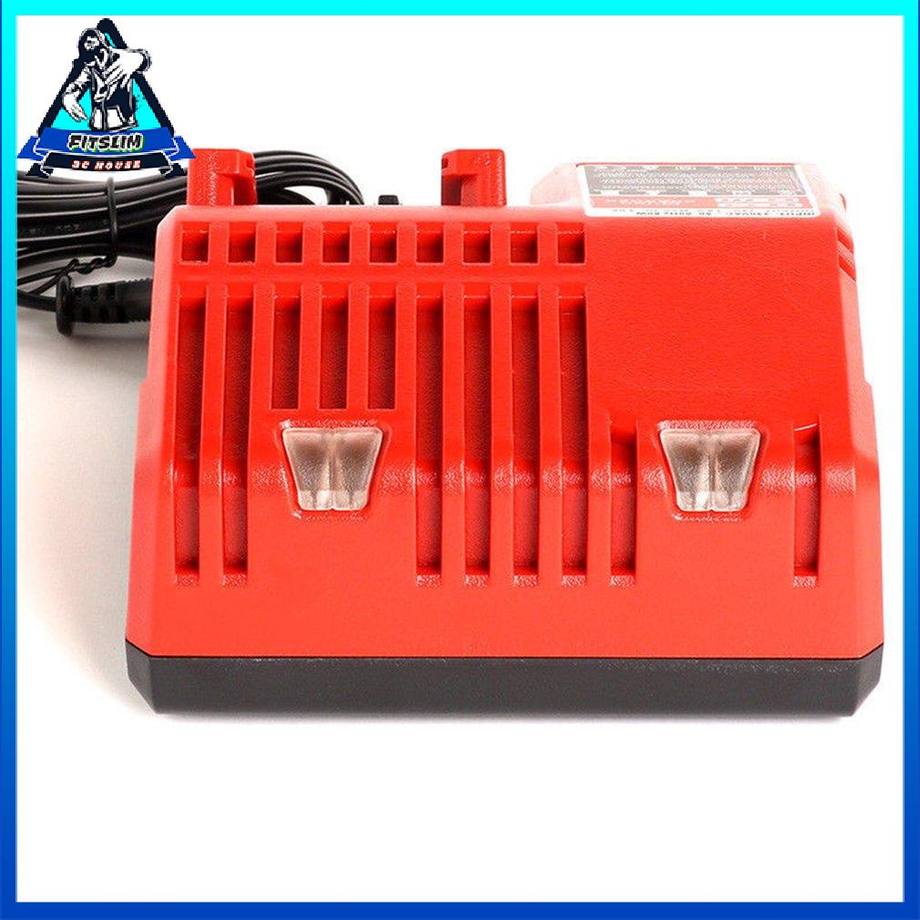 14V 18V Power Tool Lithium Battery Charger Replacement For Milwaukee M18