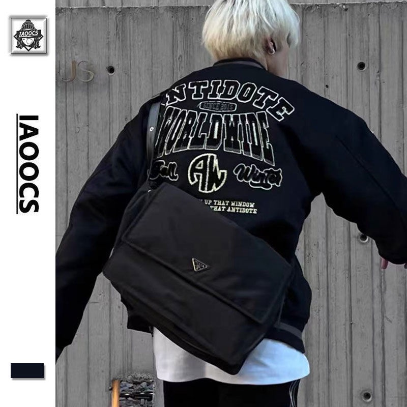 Áo Khoác Bóng Chày Dáng Rộng Thêu Họa Tiết Phong Cách Âu Mỹ Thời Trang Xuân Thu 2023 Cho Nam