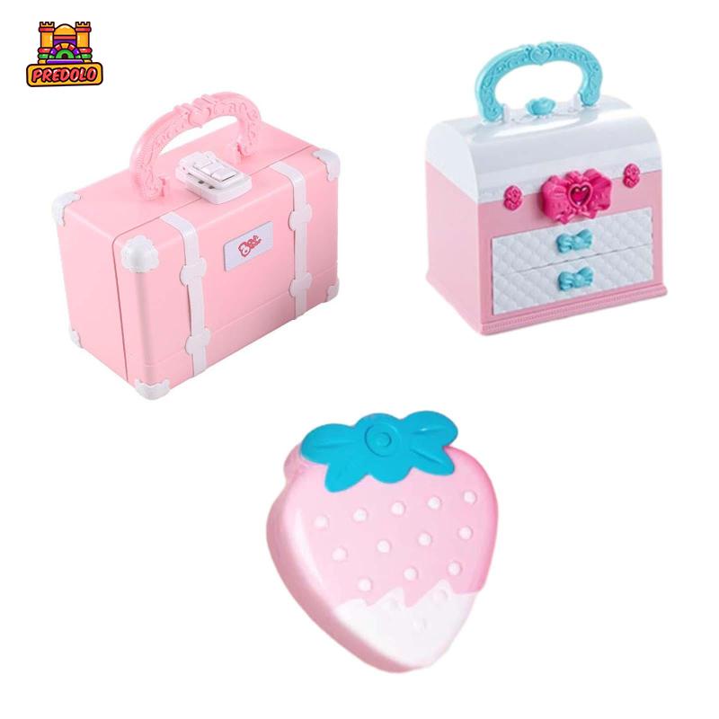 Predolo Đồ chơi trẻ em Trang Điểm Làm Đẹp Cho Bé Gái 3 4 5 Tuổi