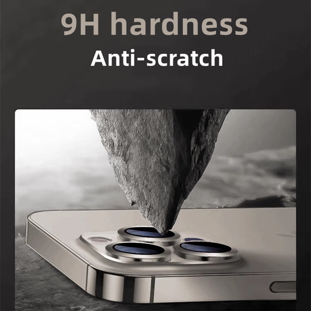 Vòng Kim Loại Titan Bảo Vệ Ống Kính Máy Ảnh Cho iphone 13 14 15 pro max 14 15 plus