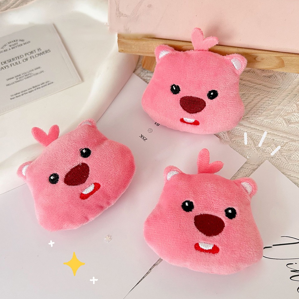 Móc Khóa Hình Búp Bê Nhồi Bông Đáng Yêu