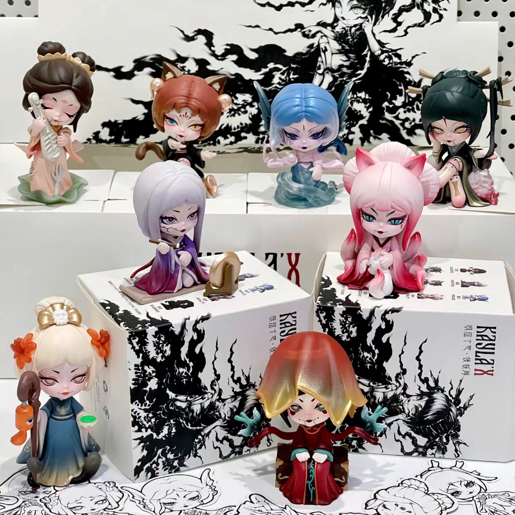 Đồ trang trí Búp Bê kayla x v2 lock demon Phong Cách Cổ Điển