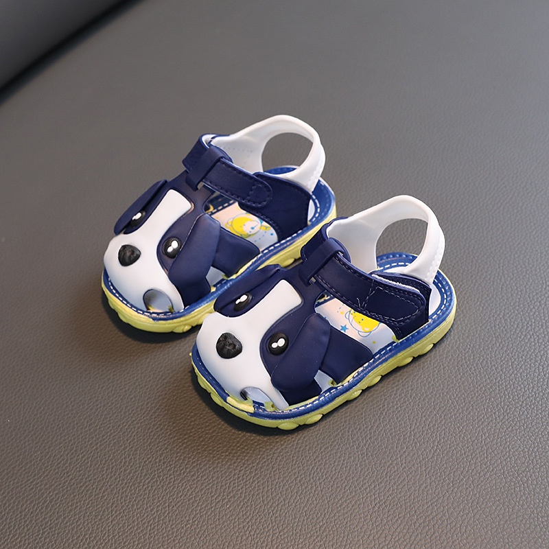 95G. GIÀY NHỰA MỀM CHỐNG TRƠN CHO BÉ TRAI BÉ GÁI 6-36 THÁNG. DÉP QUAI HẬU DỄ THƯƠNG CHO BÉ. BABY LINK SHOPEE