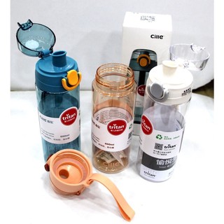 Bình nước nhựa tritan 600ml an toàn cho sức khỏe bình nước tập gym bình đựng nước thể thao