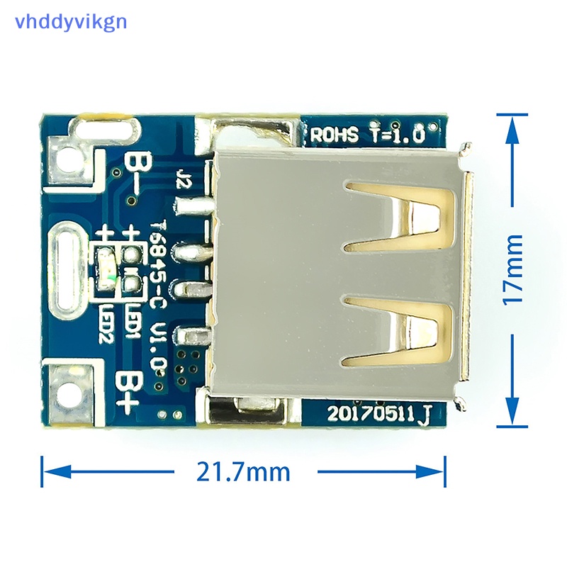 Mô Đun Tăng Áp vhdd type-c 5v 1a Có Đèn led Bảo Vệ vn