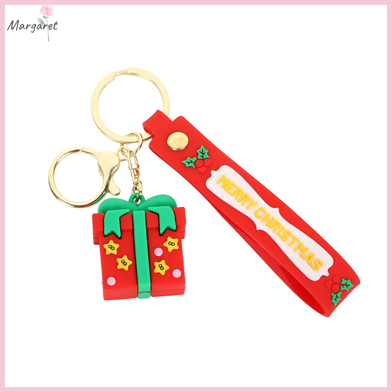 Móc Khóa Hình Ông Già Noel Tuần Lộc Chim Cánh Cụt Hoạt Hình Cho Cặp Đôi Mới