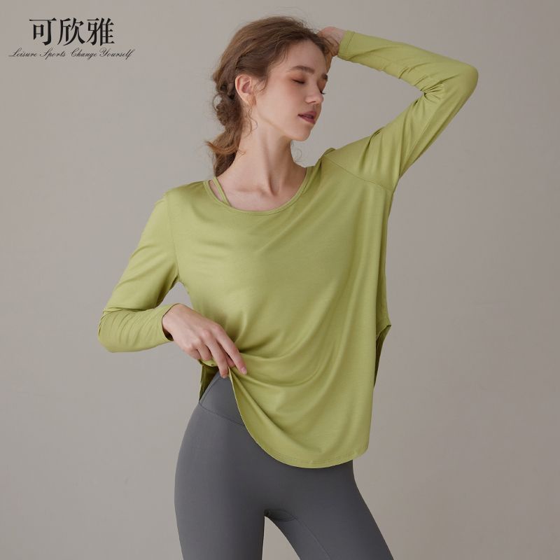 Mới Áo Thun Nữ Dài Tay Cổ Tròn Thời Trang Hàn