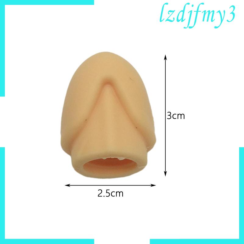 Mũ Lưỡi Trai silicone Kèm Tăm Xỉa Răng Hình Khúc Côn Độc Đáo