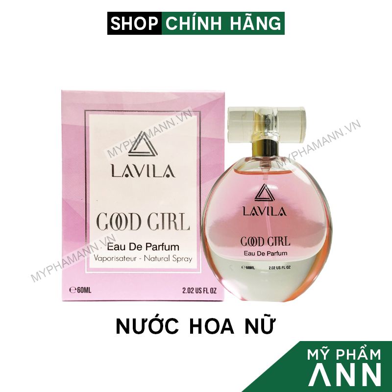 Nước Hoa Nữ Good Girl Lavila 60ml Chính Hãng