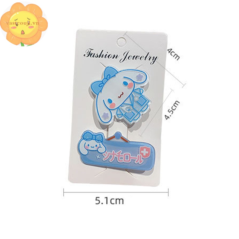 Vastji Kẹp Tóc Co Giãn Hình Hello Kitty my melody Ngọt Ngào Dễ Thương vn