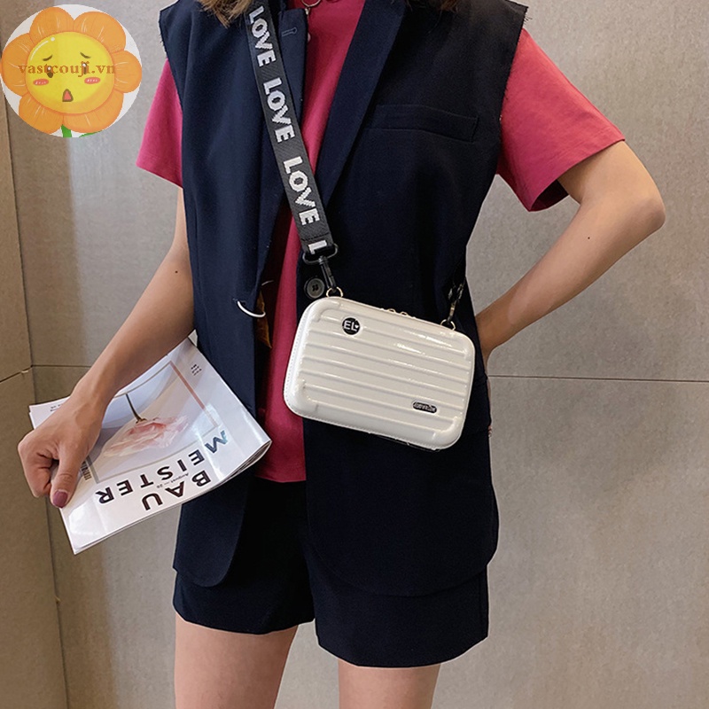 Vastji Túi Đeo Chéo Hình Vali mini Cầm Tay Thời Trang Cá Tính Cho Nữ vn