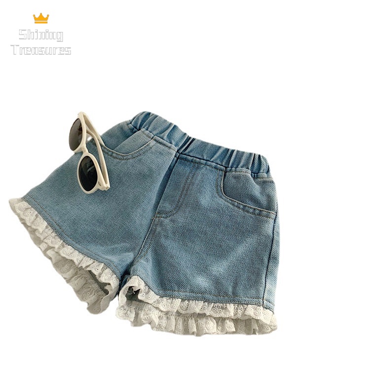 ShiningTreasures quần jean  bé gái quần bò bé gái Vải chất lượng cao Thời trang 2023 NEW STYLE P93Q0G 39Z230927