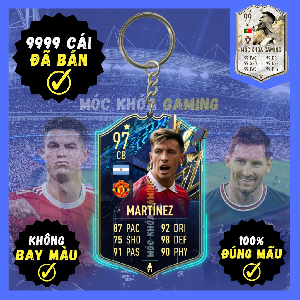 Móc Khóa Lisandro Martinez TOTY 23