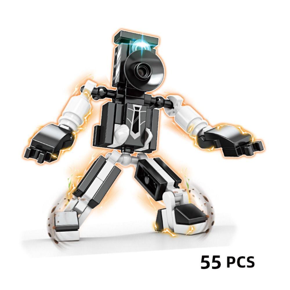 Mô Hình Đồ Chơi Người Đàn Ông Trượt Tuyết mkeb mkeb Spabidi Xây Dựng camera man monitor man speakerman Tian Models Bằng Nhựa Có Thể Tháo Rời Làm Quà Tặng Người Lớn