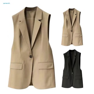 Yyr_ suit vest Có Túi