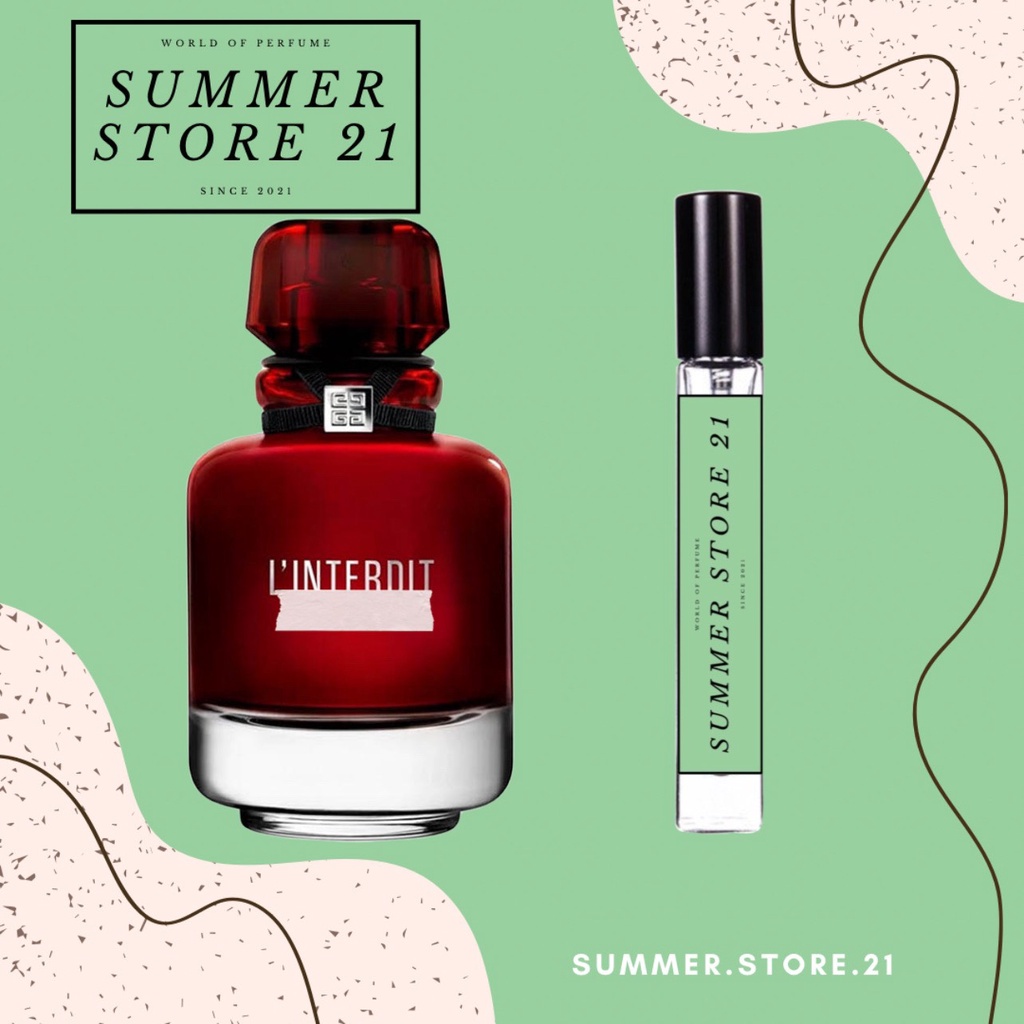 [ᴛᴇsᴛᴇʀ] Nước hoa L'Interdit Rouge - 5𝘮𝘭/10𝘮𝘭