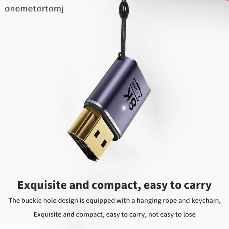 Onemetertomj Đầu Nối hdmi 90 Độ Góc Phải 270 Độ 4k hd Cho hdtv ps4 lptop tv box