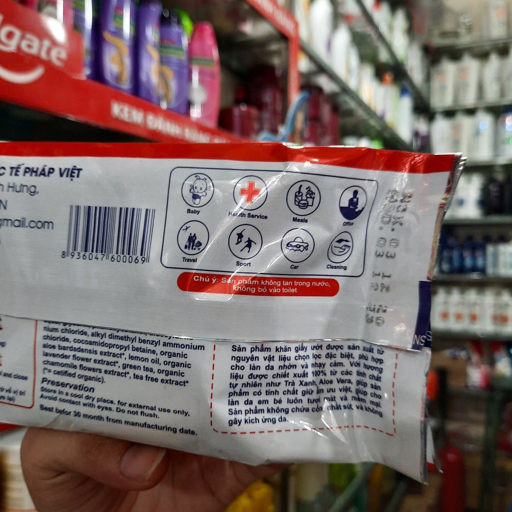 Khăn ướt Baby Wipes 80 tờ Bách hoá đô