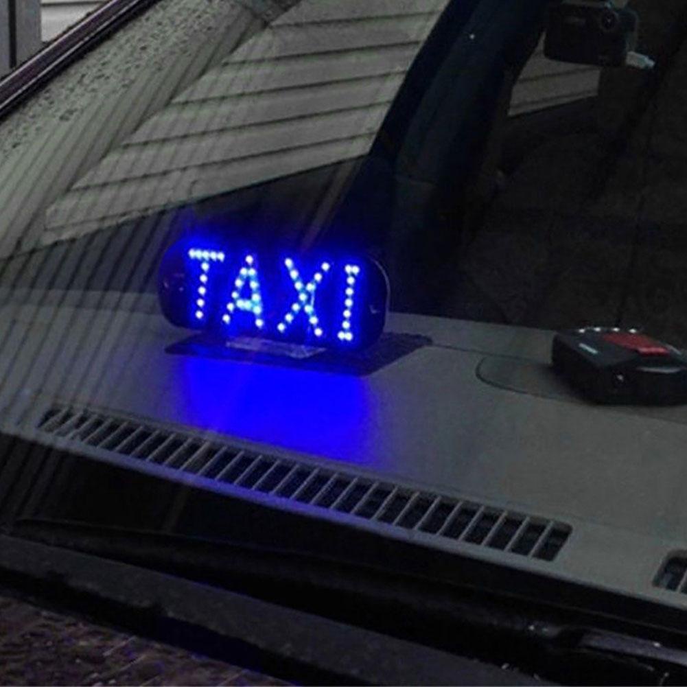 Taxi Đèn led Chiếu Sáng Kính Chắn Gió Xe Hơi l9x9 5v